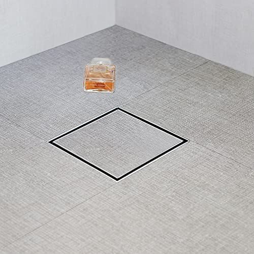 Gold Square Tile Insert Drain - Image 3