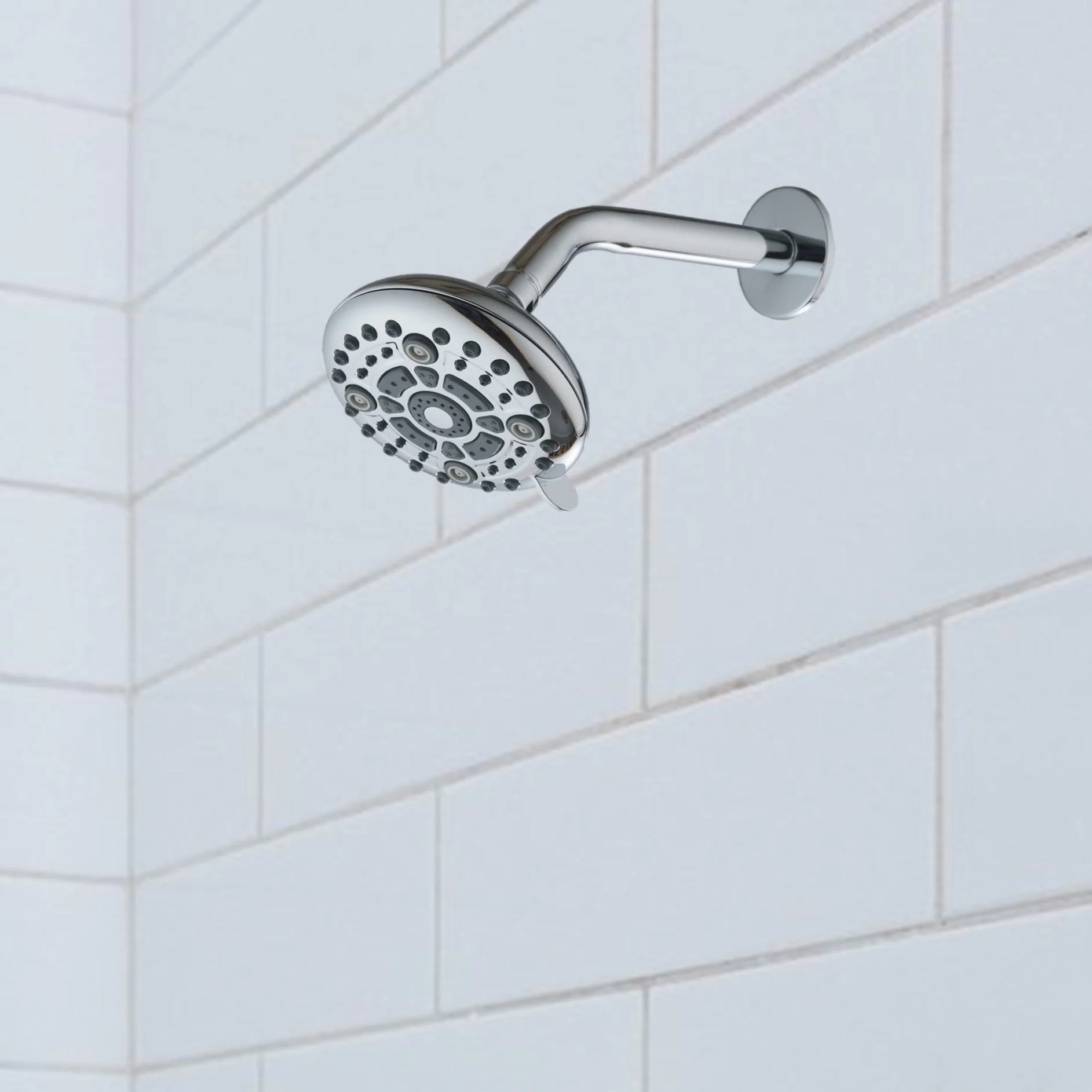 Wiser 6-function Overhead Bathroom Shower - Image 4