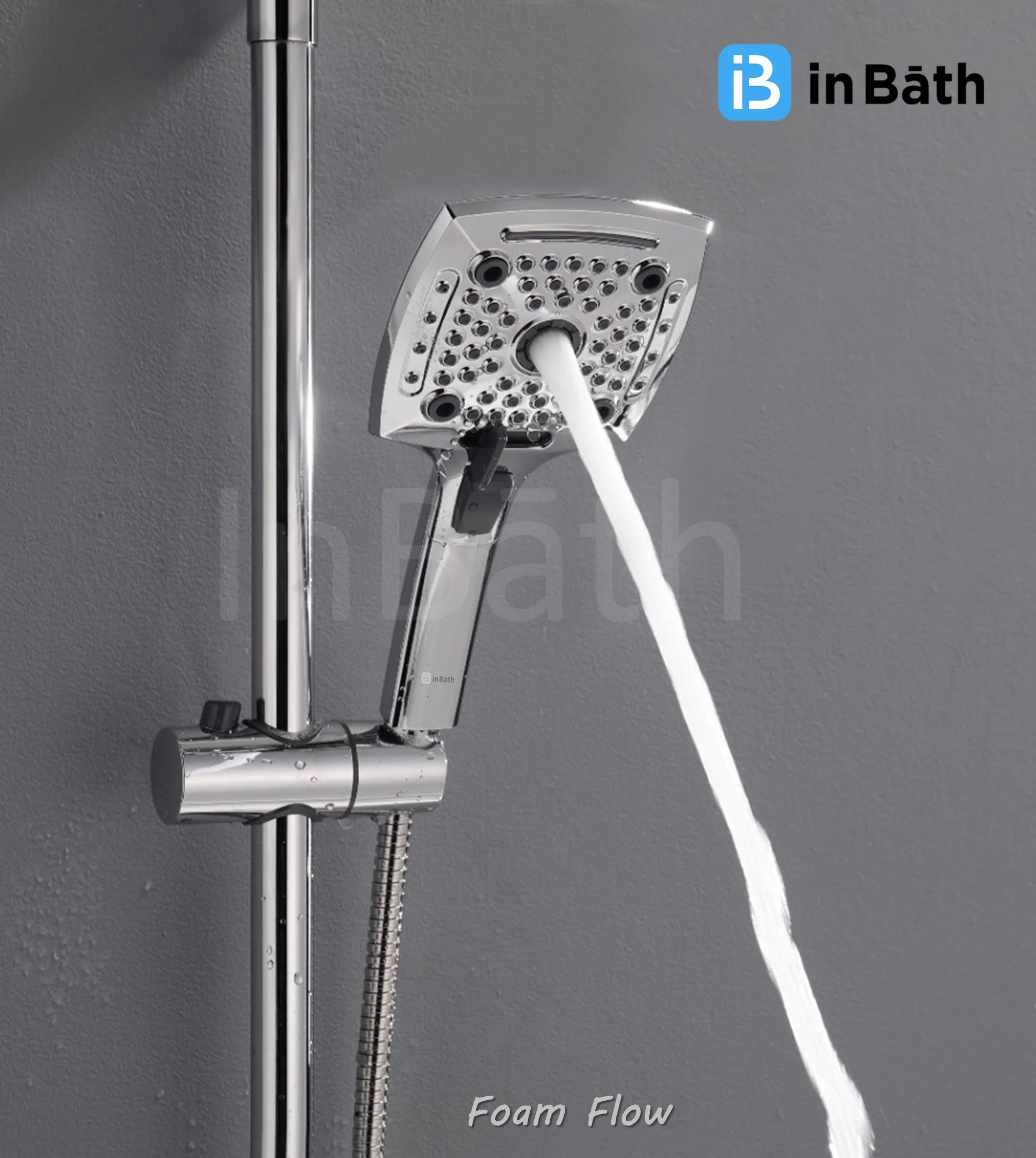 Elevate 5 Flow Hand Shower Without SS Pipe & Hook - Image 7