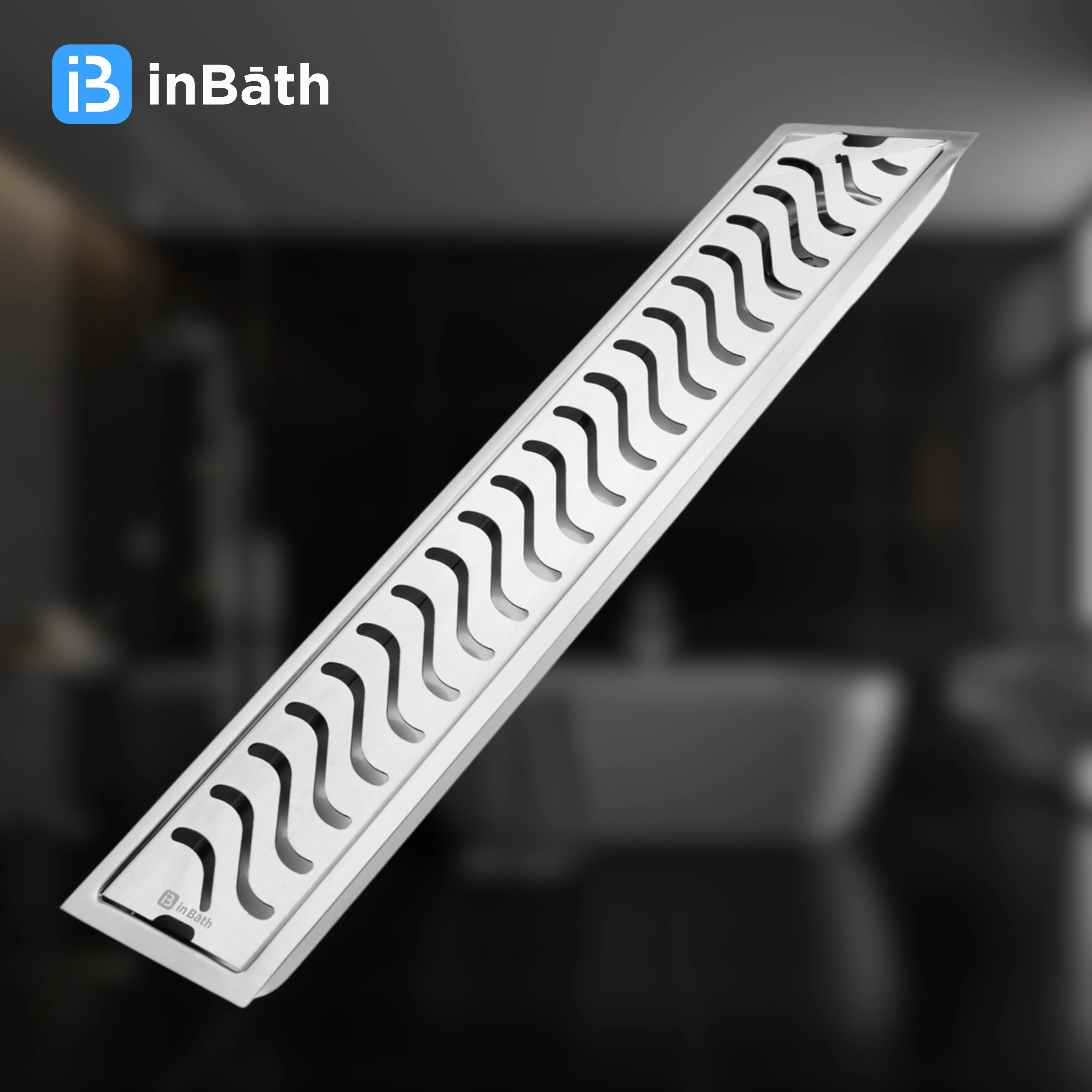 InBath Elite Wave Shower Drain Channel with Collar (SS 304) - Image 7