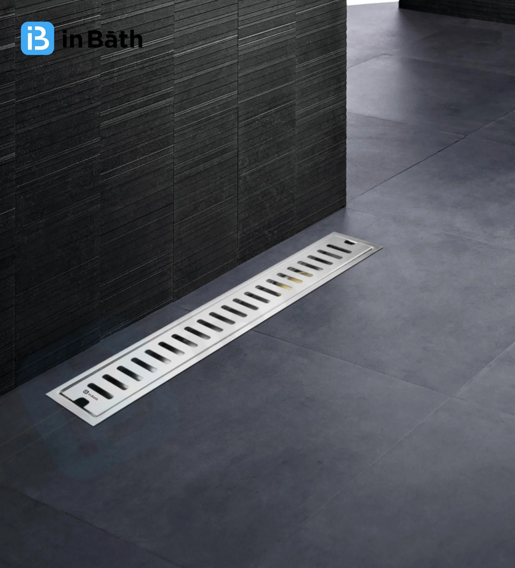Elite Classic Shower Drain Channel with Collar (SS 304) - Image 3