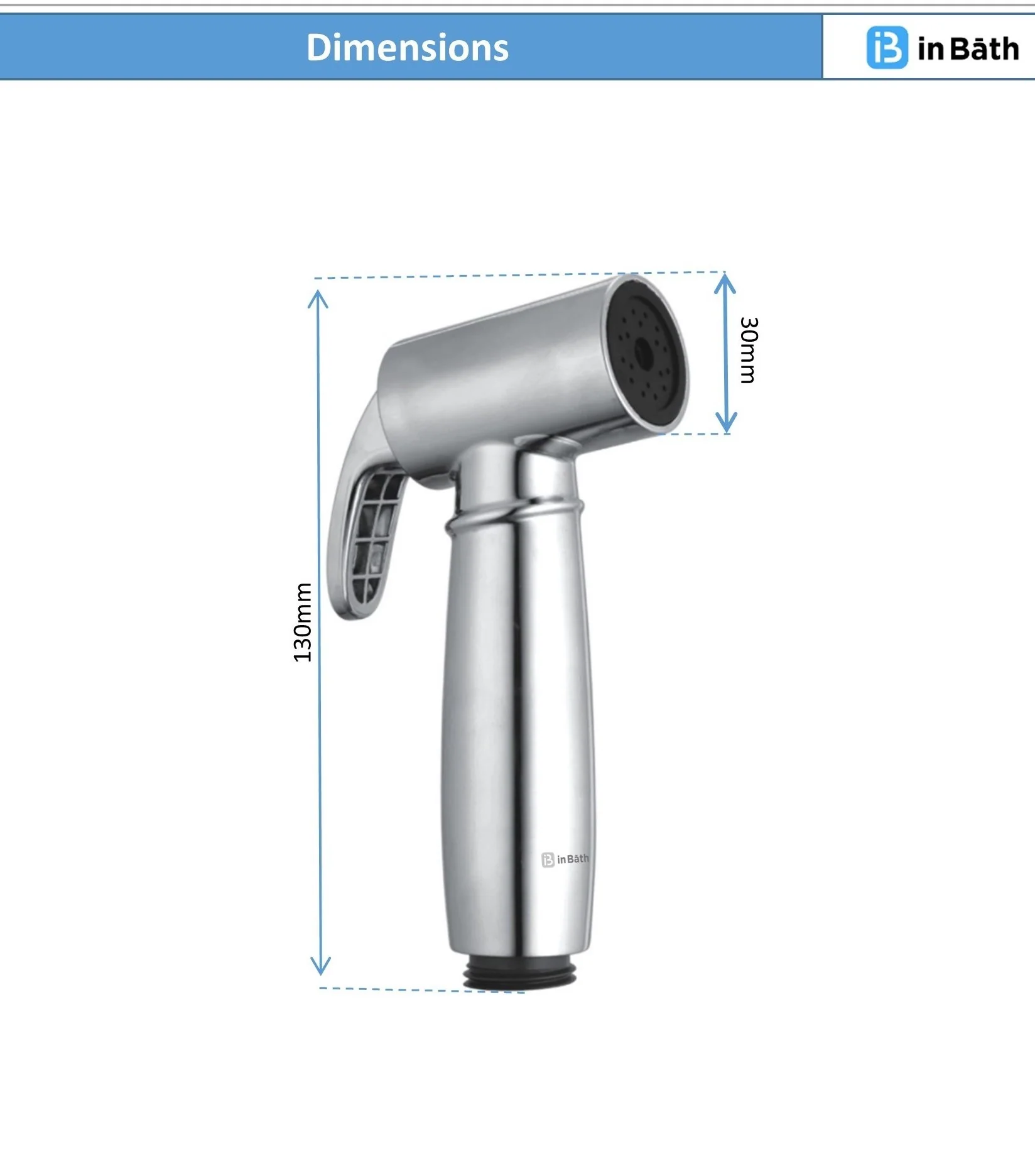 Madame Health Faucet With Hose Pipe & Wall Hook - Image 4