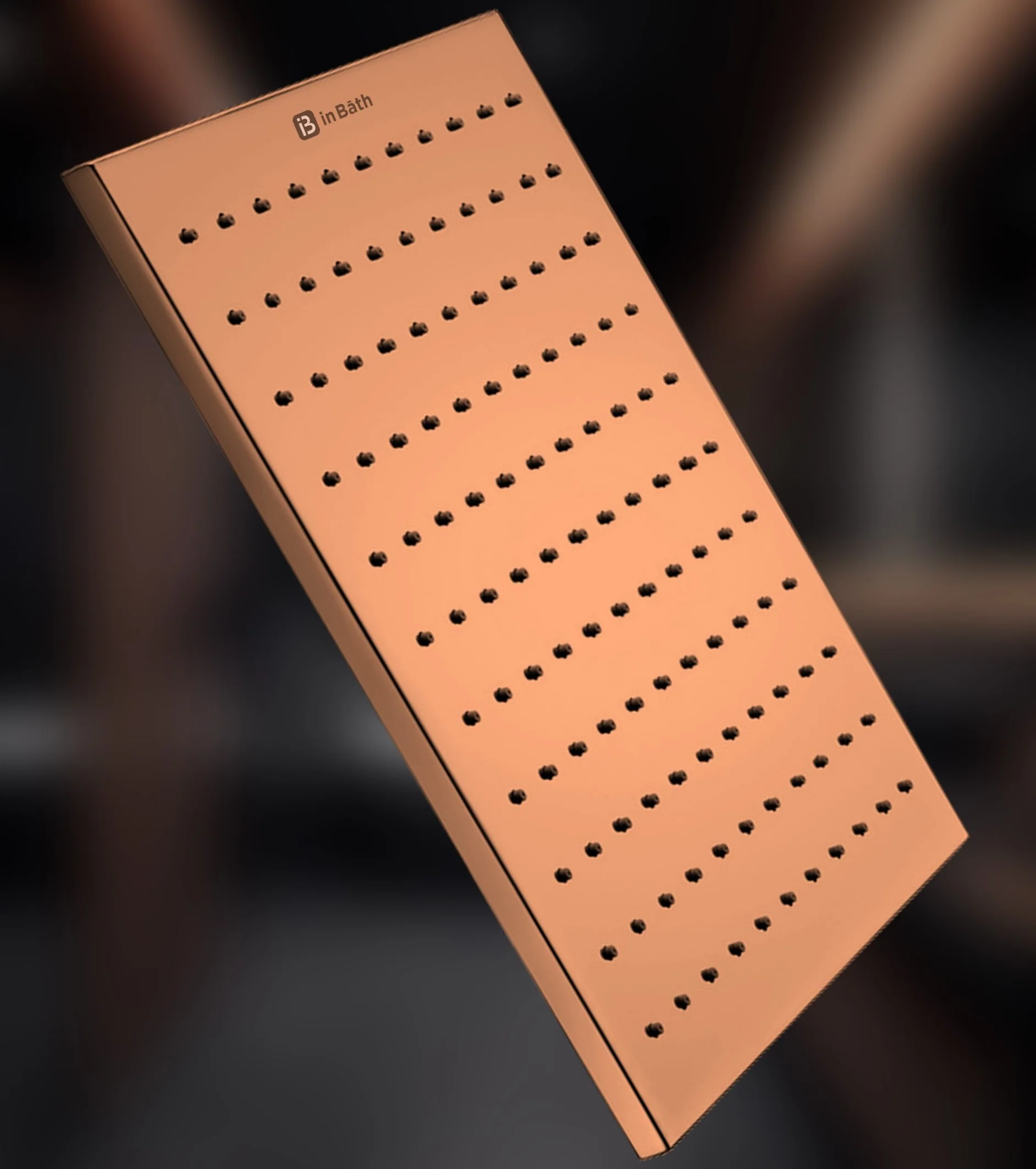 SS Rose Gold Elegant Overhead Shower - Image 4