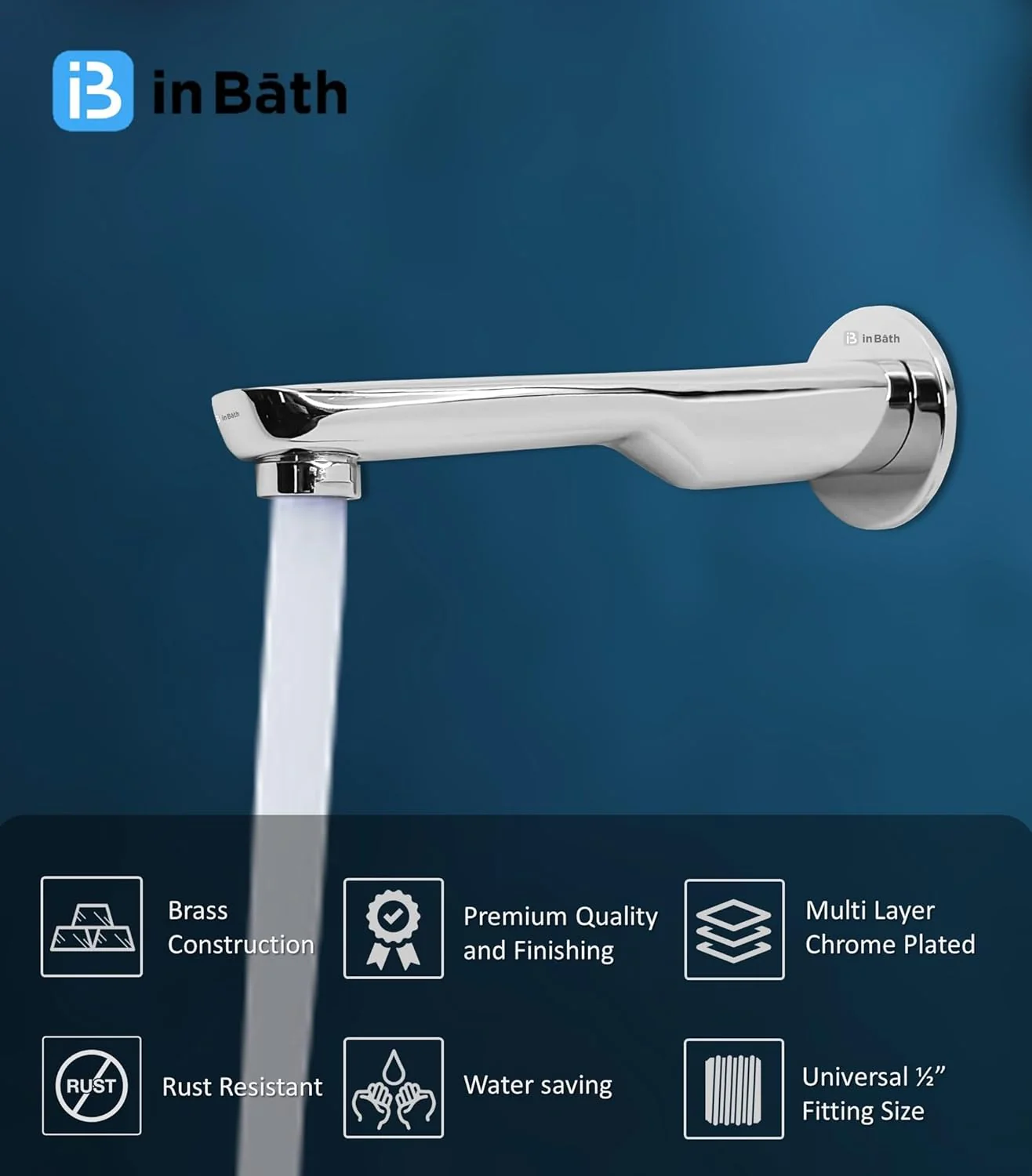 Opal Prime Bathtub Spout - Image 5
