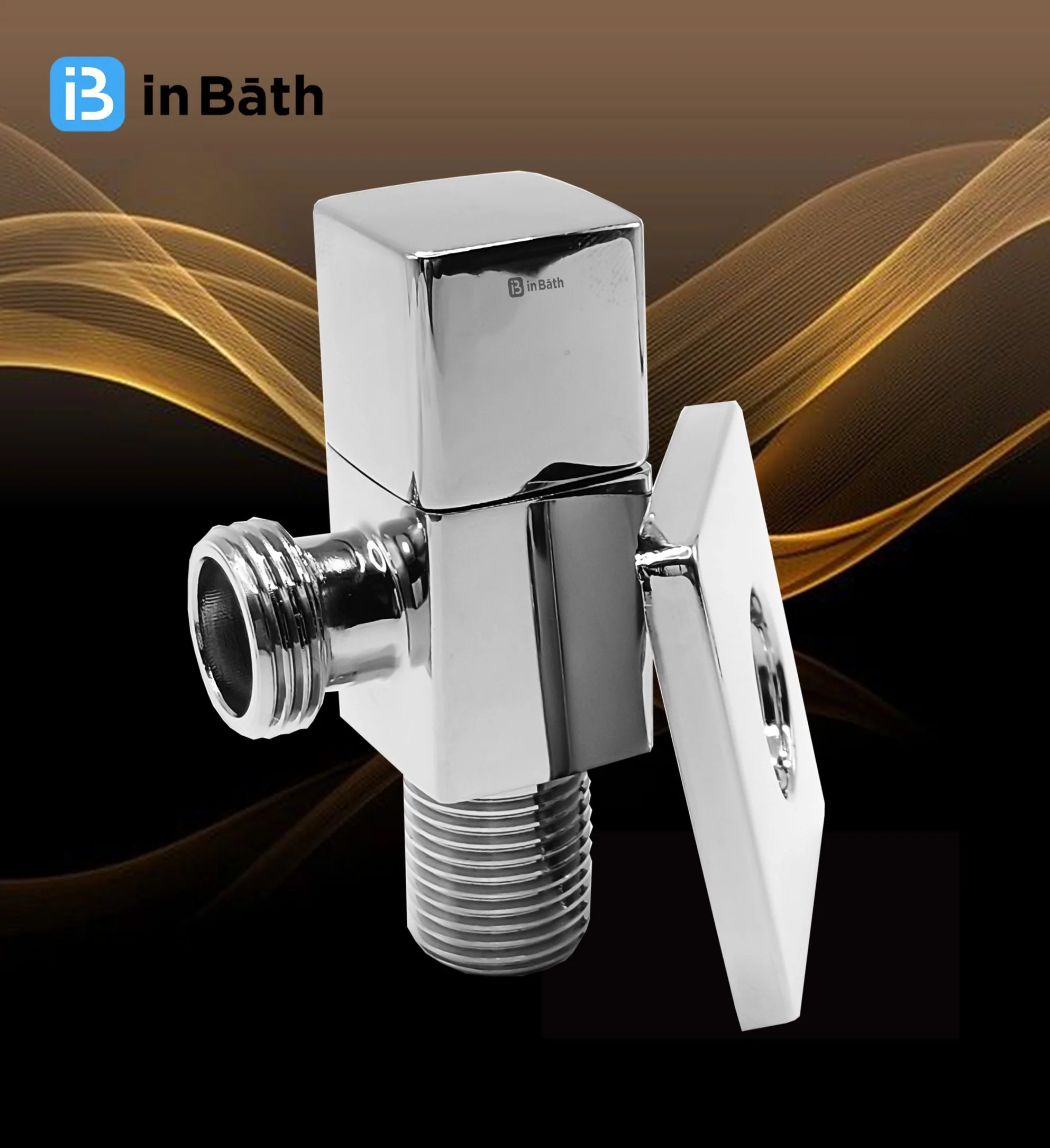 Square Angle Valve For Bathroom & Kitchen - Image 3