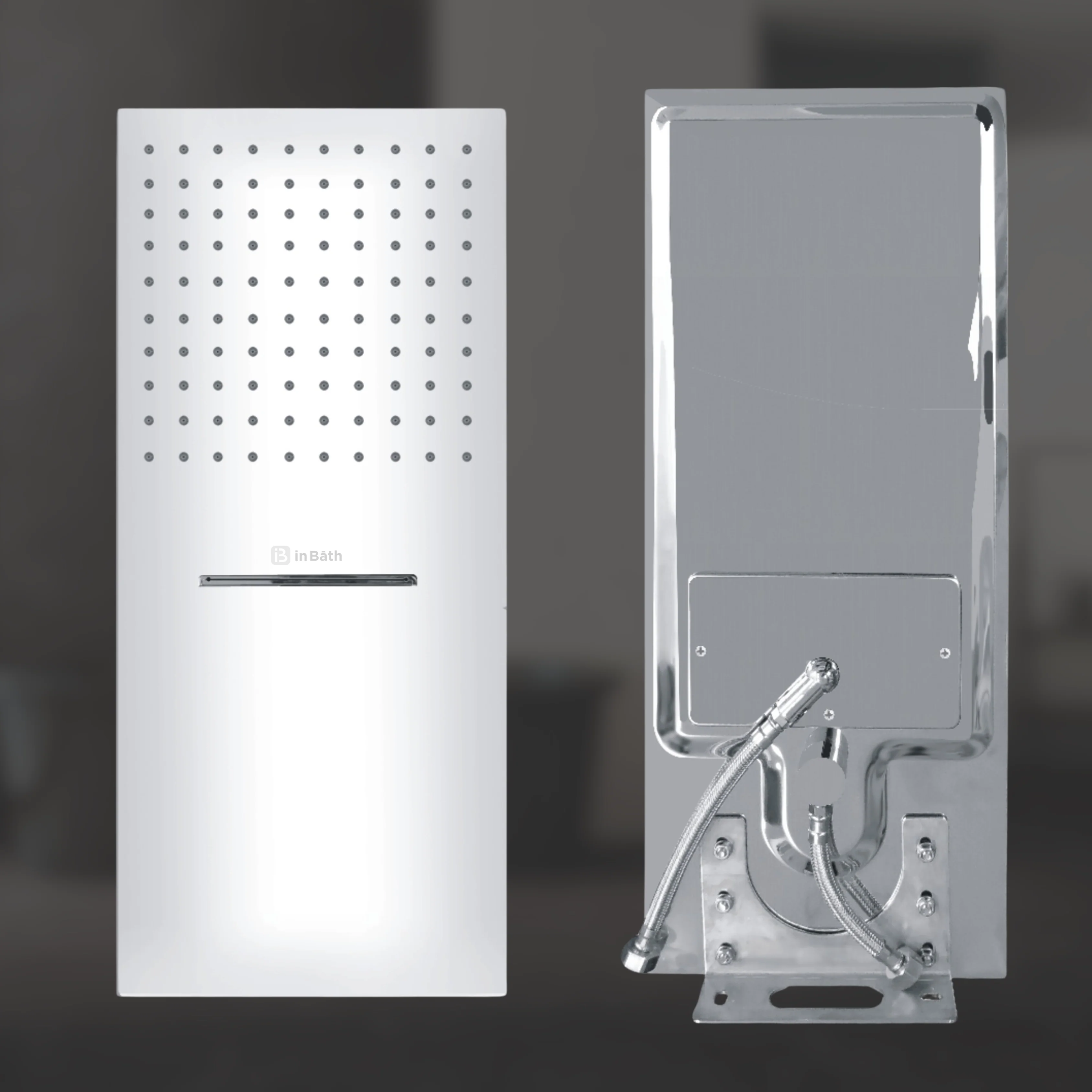 Stainless Steel Overhead Shower (21x9 Inches) - Image 2